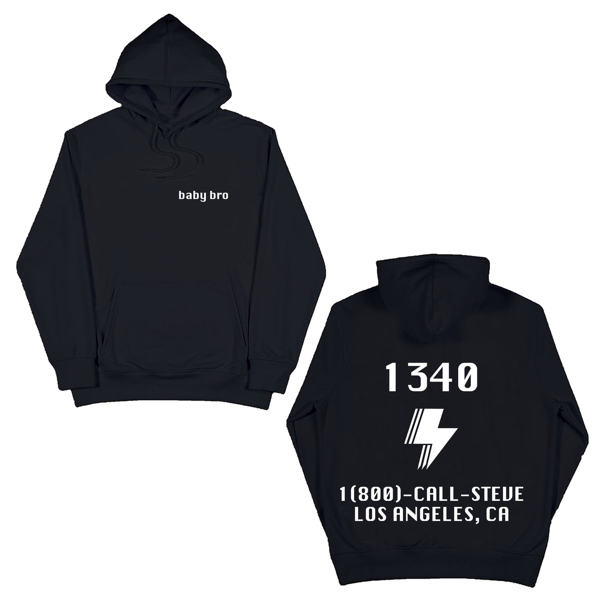 1340 BABY BRO HOODIE (black friday 2023) 1340 COLLECTIVE CO