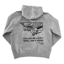 Load image into Gallery viewer, 1340 CALL ME LUCKY - on Nike HOODIE