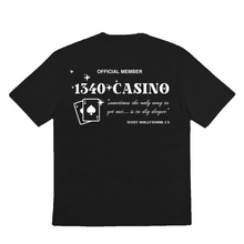 Load image into Gallery viewer, 1340 CASINO - TSHIRT (screen-printed)