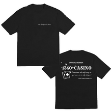 Load image into Gallery viewer, 1340 CASINO - TSHIRT (screen-printed)
