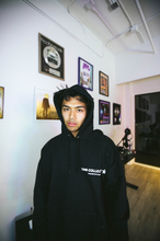 Load image into Gallery viewer, 1340 THE SHOW MUST GO ON - HANDPAINTED HOODIE (black friday 2022)