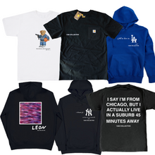 Load image into Gallery viewer, MYSTERY BOX - 2 TSHIRTS + 1 HOODIE