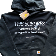 Load image into Gallery viewer, 1340 on CARHARTT PLACE WE CALL HOME HOODIE *handprinted*