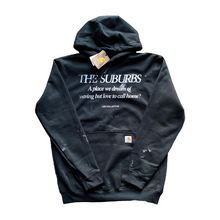 Load image into Gallery viewer, 1340 on CARHARTT PLACE WE CALL HOME HOODIE *handprinted*