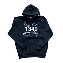 Load image into Gallery viewer, 1340 SUBURBS DOODLE - HEAVYWEIGHT HOODIE