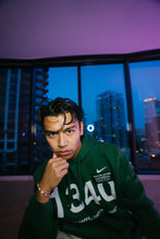 Load image into Gallery viewer, 1340 JUST BE HAPPY - on Nike Hoodie