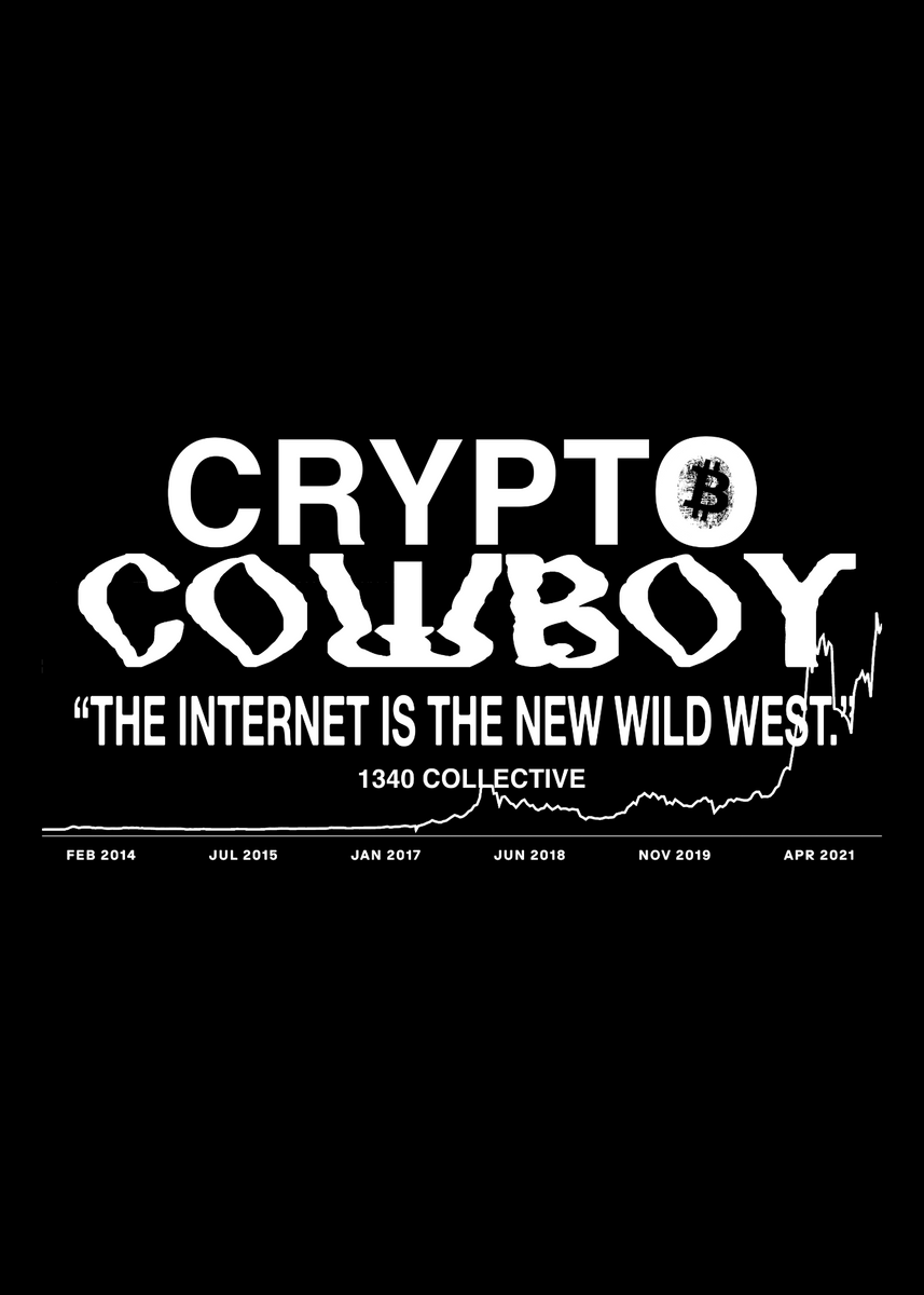 1340 CRYPTO COWBOY - HOODIE – 1340 COLLECTIVE CO