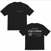Load image into Gallery viewer, 1340 CASINO - TSHIRT (screen-printed) (Black Friday 2022)