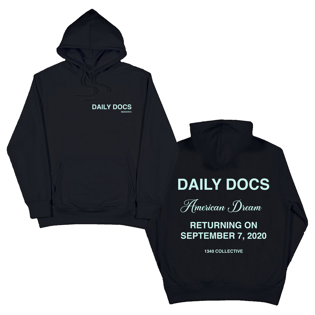 1340 DAILY DOCS - HOODIE (black friday 2023)