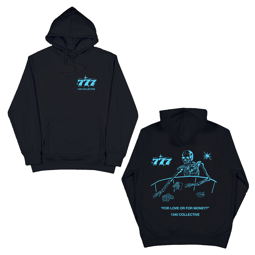 1340 SKELETON POKER - HOODIE (bfcm 2023)