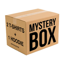 Load image into Gallery viewer, MYSTERY BOX - 2 TSHIRTS + 1 HOODIE
