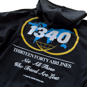 1340 AIRLINES - HEAVYWEIGHT HOODIE