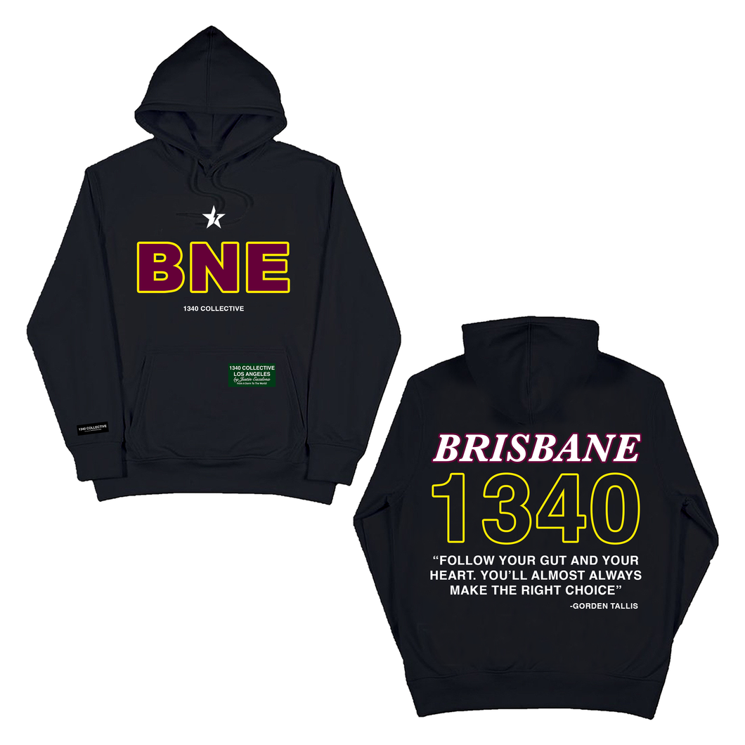 1340 BRISBANE - HOODIE