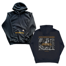 Load image into Gallery viewer, 1340 on CARHARTT SUBURBS HOODIE *only 100 made*
