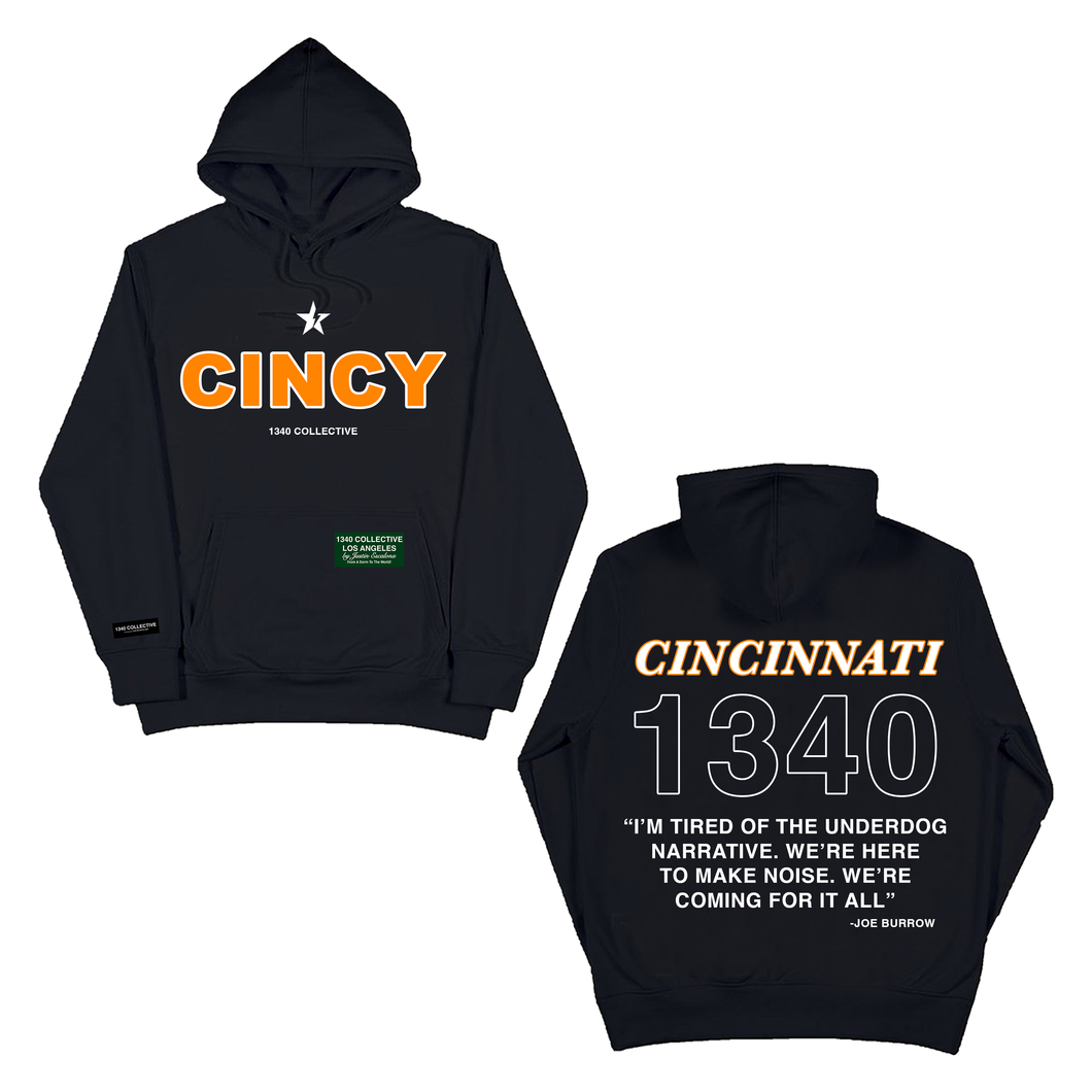 1340 CINCINNATI - HOODIE