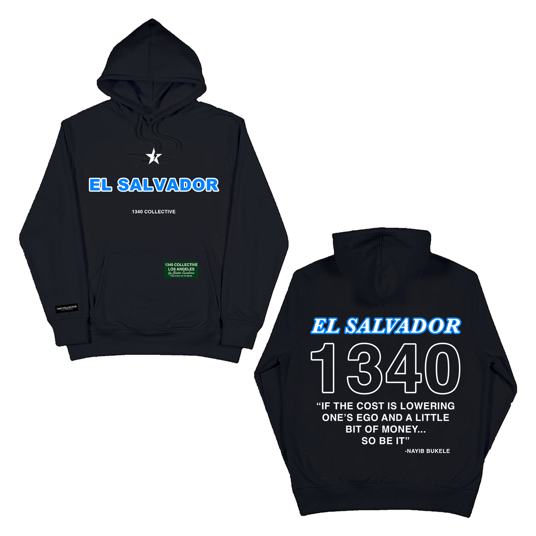 1340 EL SALVADOR - HOODIE