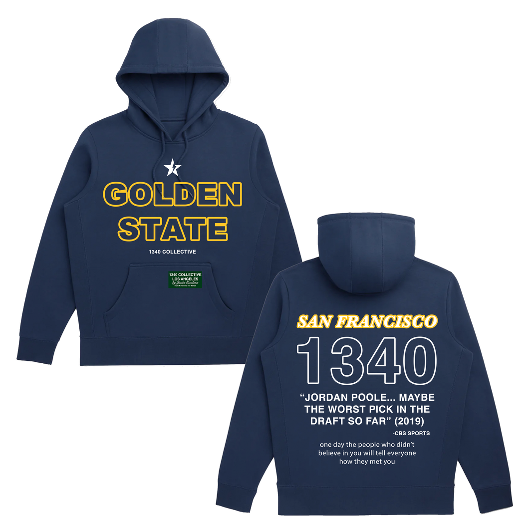 1340 GOLDEN STATE POOLE - HOODIE