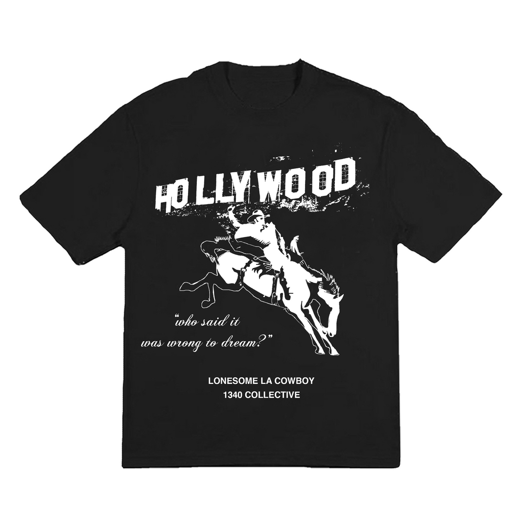1340 HOLLYWOOD COWBOY - HEAVYWEIGHT TSHIRT