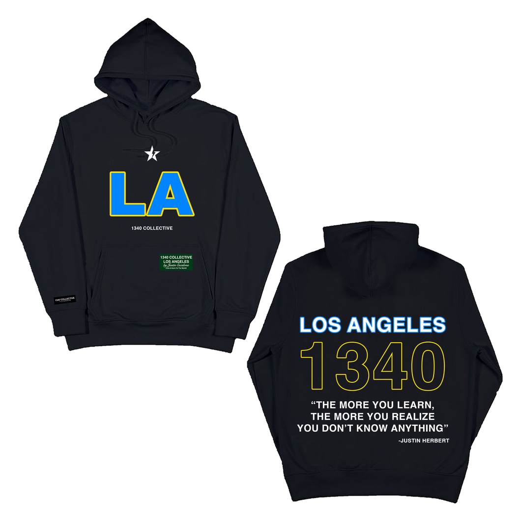 1340 LOS ANGELES BLUE - HOODIE