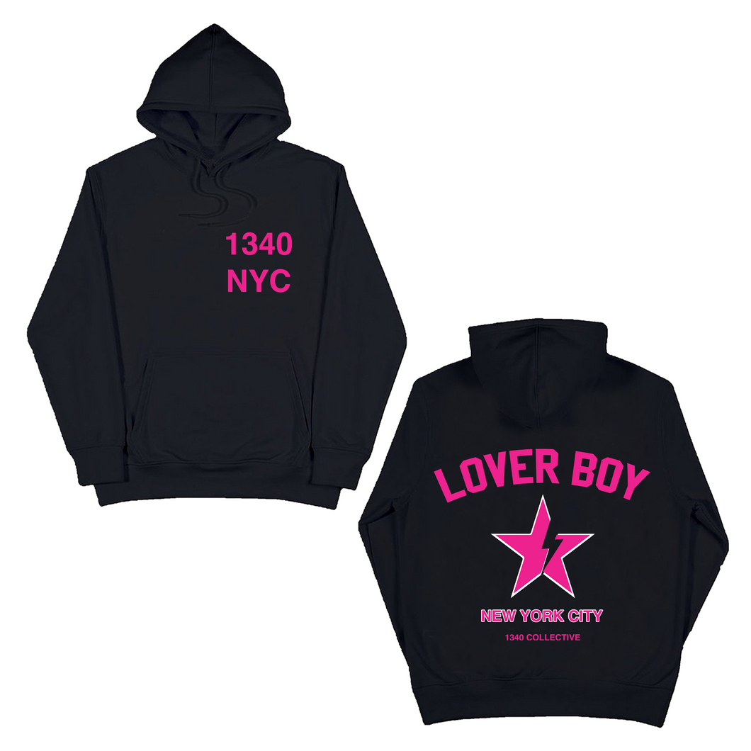 1340 LOVER BOY PINK HOODIE Black Friday 2022 1340 COLLECTIVE CO