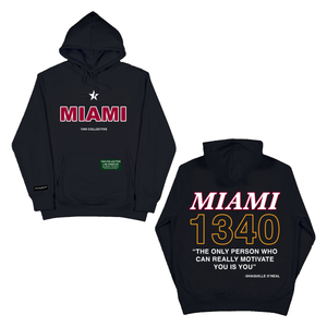 1340 MIAMI RED - HOODIE