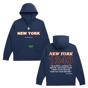 1340 NEW YORK ORANGE - HOODIE
