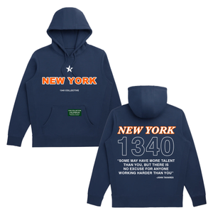 1340 NEW YORK ORANGE - HOODIE
