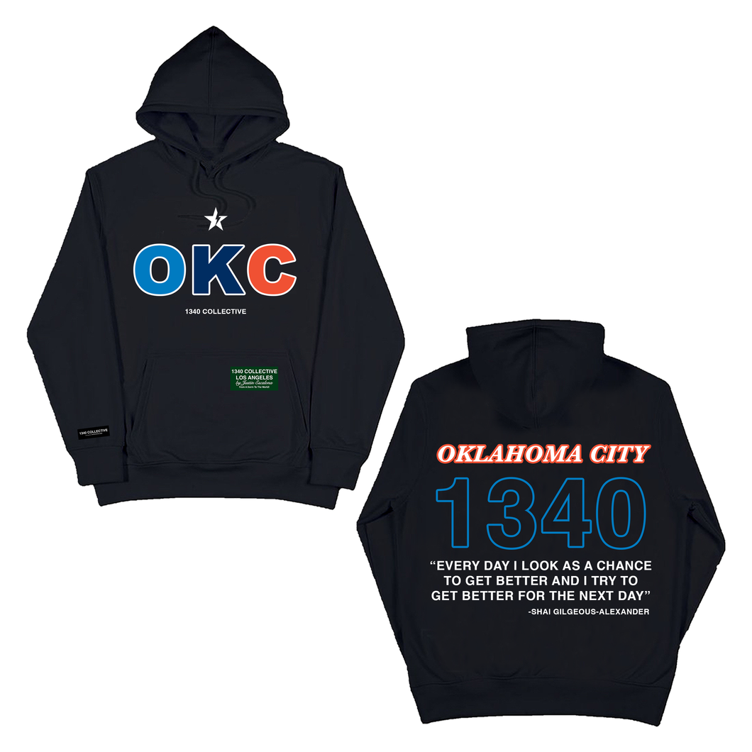 1340 OKLAHOMA CITY - HOODIE