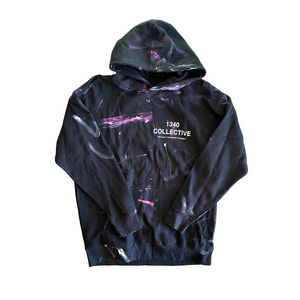 1340 PINK PAINT HOODIE - 1/1 (L)