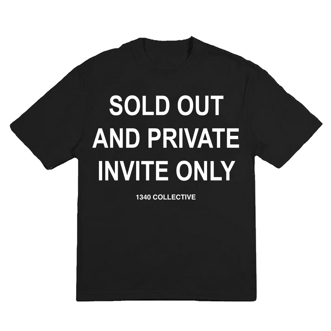 1340 PRIVATE - TSHIRT *LIVE FOR 72 HOURS*