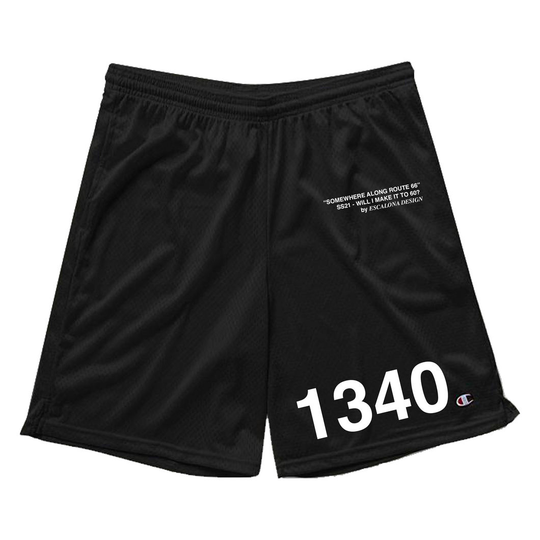 1340 ROUTE 66 - on Champion Shorts (BLACK FRIDAY 2022)
