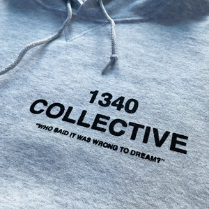 1340 on RUSSELL - HAND SCREEN PRINTED HOODIE