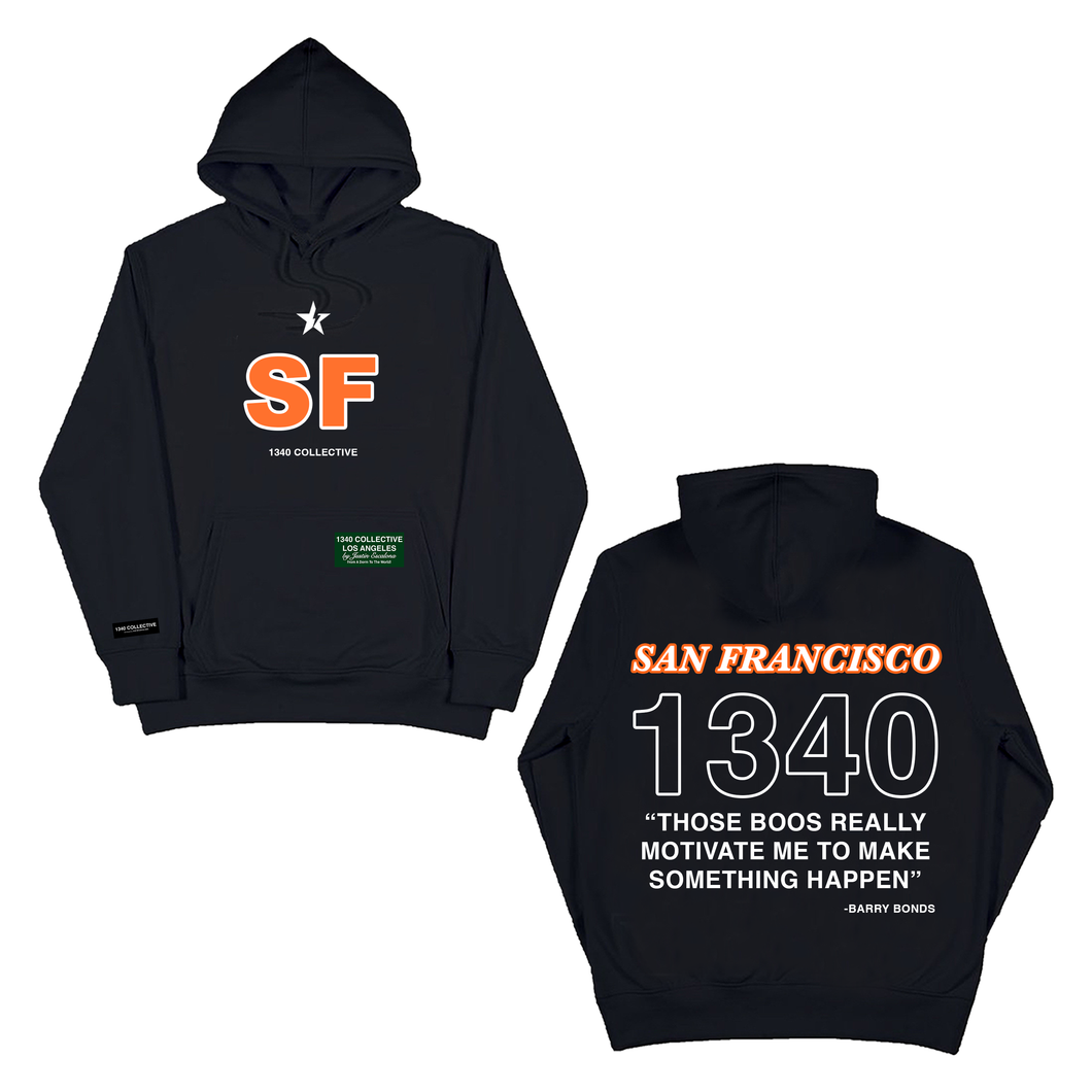 1340 SAN FRANCISCO ORANGE - HOODIE