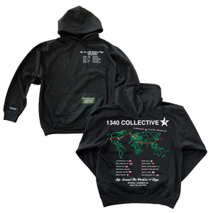 1340 TOUR FLAGS - HEAVYWEIGHT HOODIE - Special
