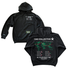 Load image into Gallery viewer, 1340 TOUR FLAGS - HEAVYWEIGHT HOODIE
