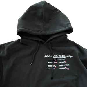 1340 TOUR FLAGS - HOODIE (black friday 2022)