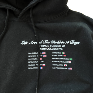 1340 TOUR FLAGS - HEAVYWEIGHT HOODIE - Special