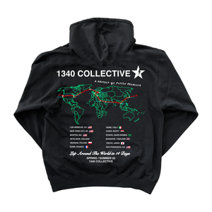 1340 TOUR FLAGS - HEAVYWEIGHT HOODIE - Special