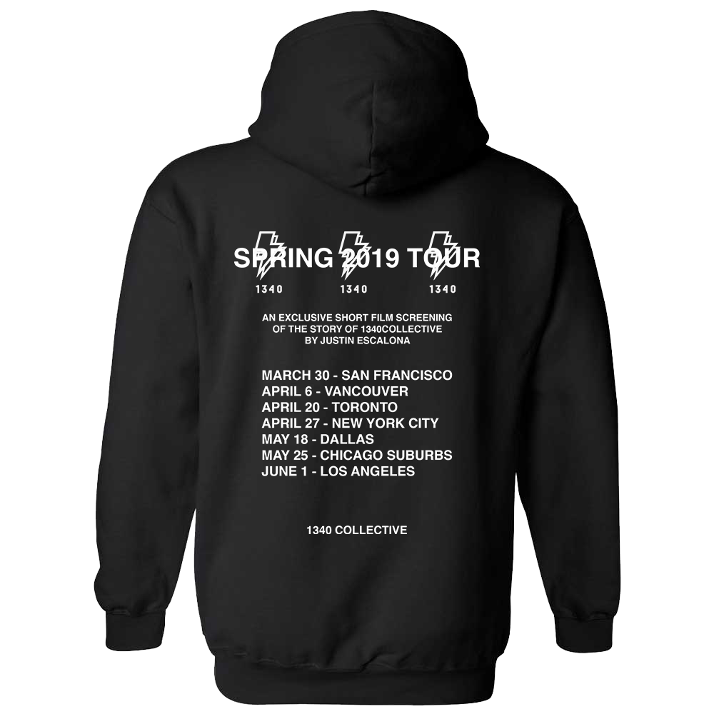 1340 TOUR 2019 - HOODIE (black friday 2022)