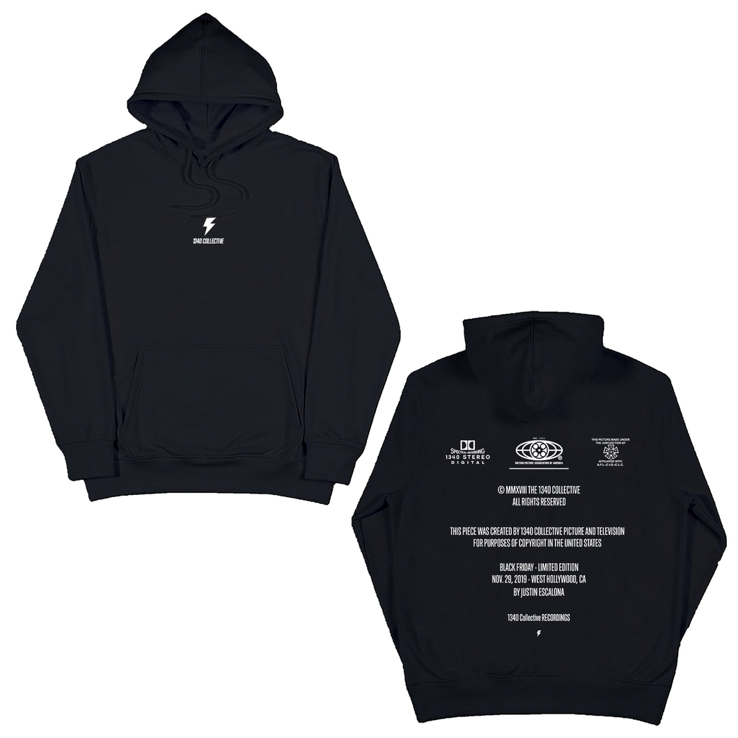 1340 LIGHTNING BOLT - HOODIE (black friday 2022)