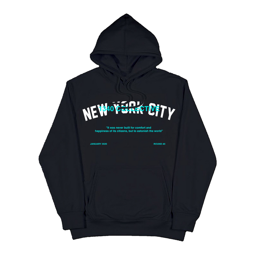 1340 NEW YORK CITY - HOODIE (black friday 2022)