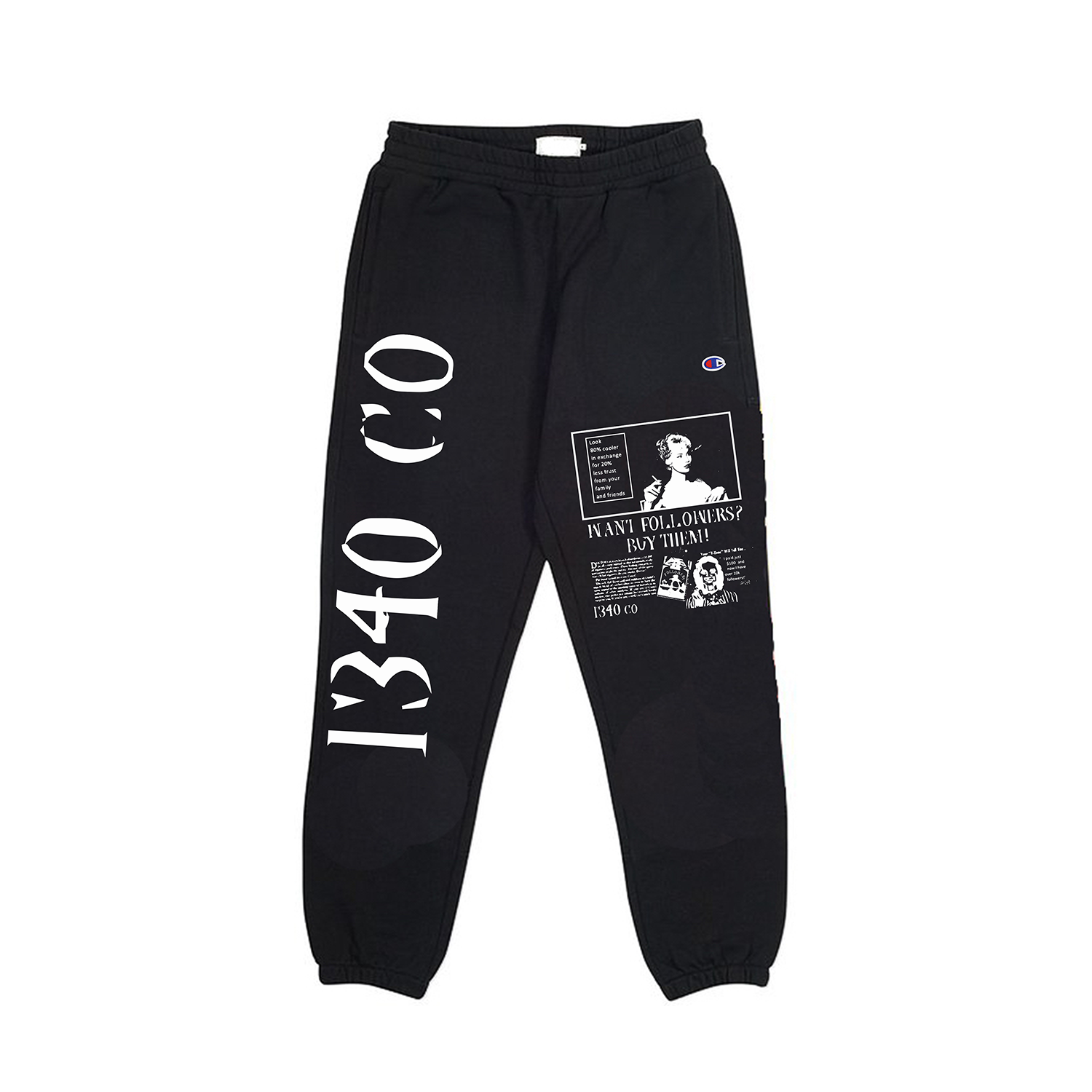 Classic Fleece Oversized Sweatpants, 30.5