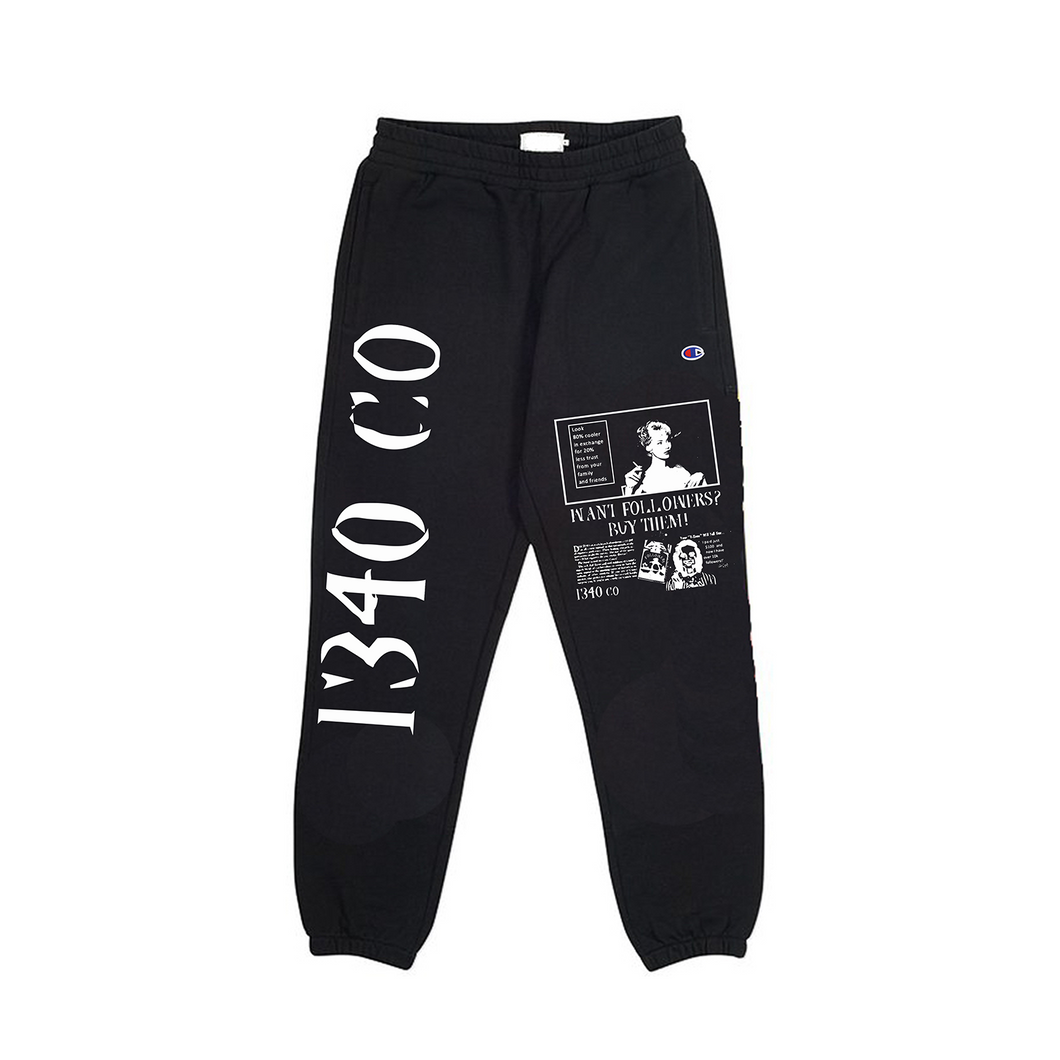 1340 on CHAMPION SWEATPANTS