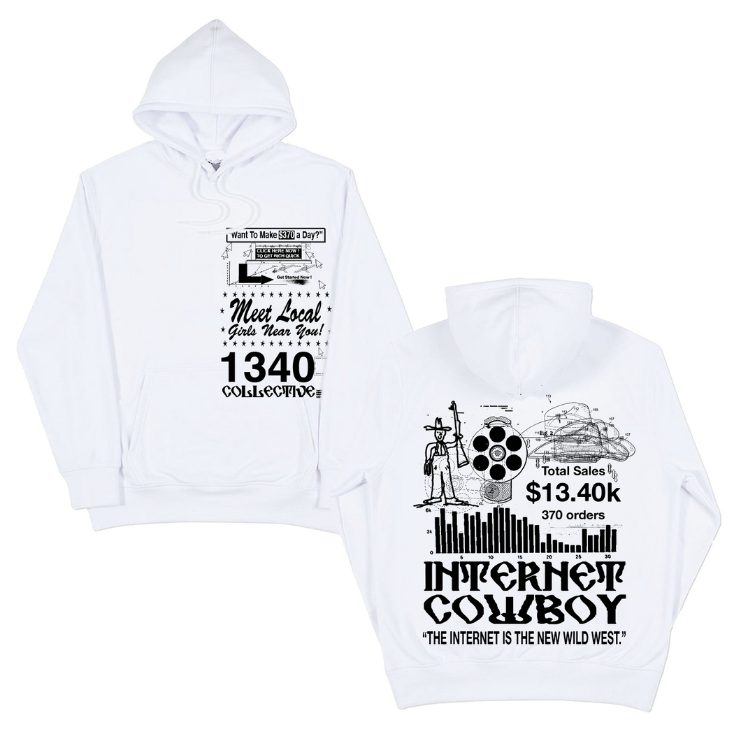 1340 INTERNET COWBOY HOODIE