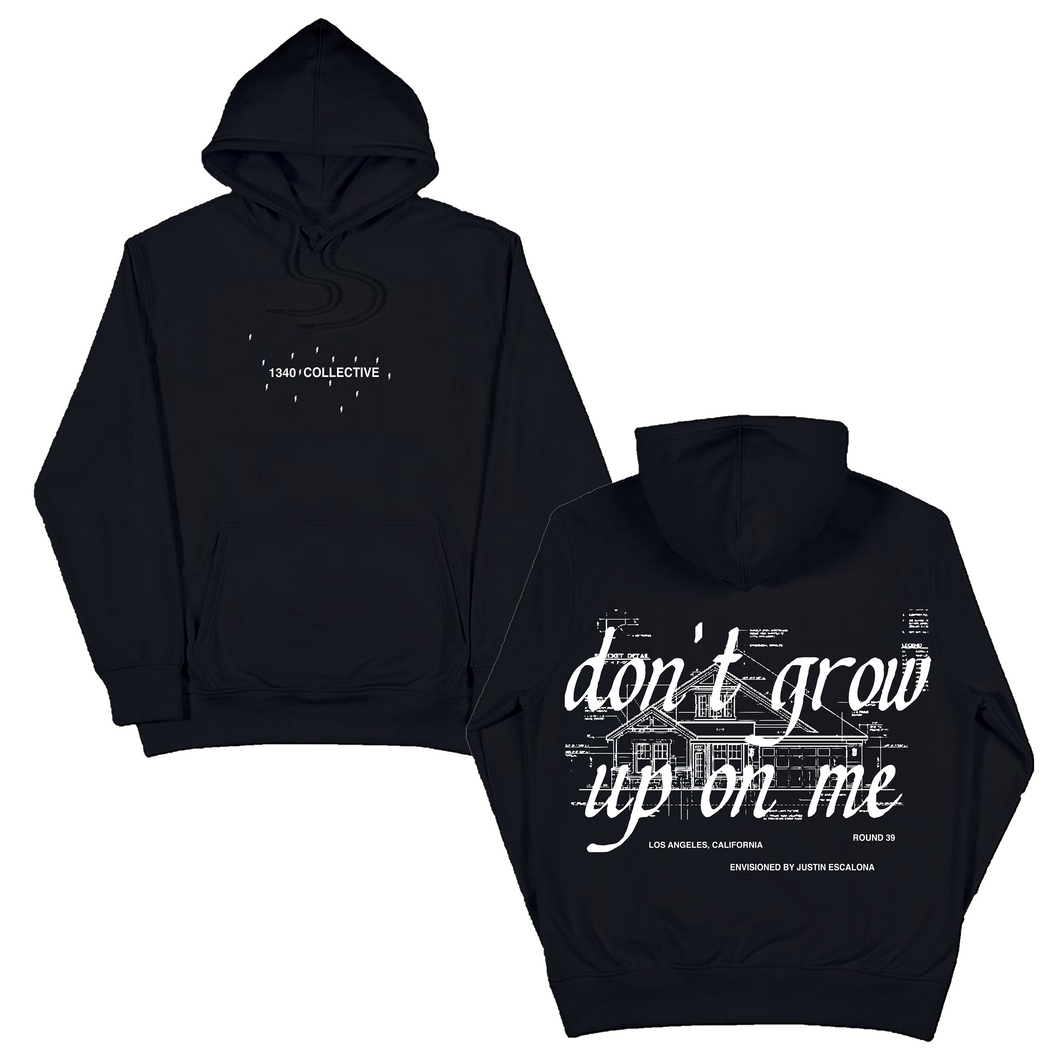 1340 DON'T GROW UP - HOODIE (black friday 2022)