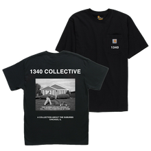 Load image into Gallery viewer, 1340 SUBURBIA T-SHIRT (w/branded garment)
