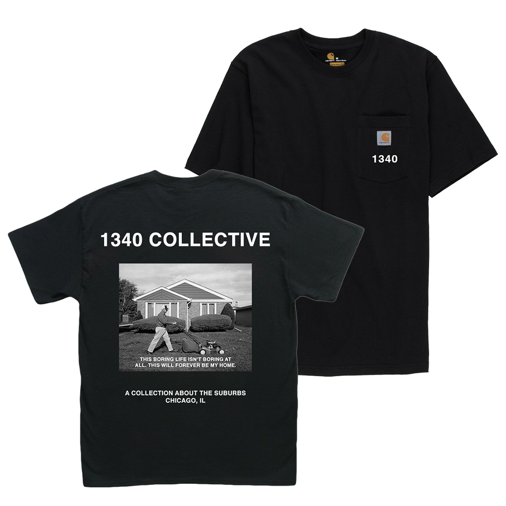 1340 SUBURBIA T-SHIRT (w/branded garment)