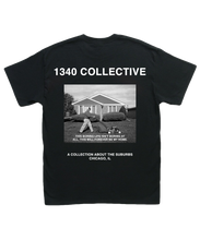 Load image into Gallery viewer, 1340 SUBURBIA T-SHIRT (w/branded garment)
