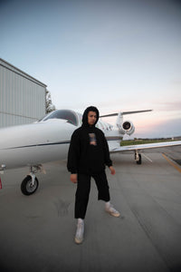 1340 HOLLYWOOD ON FIRE - HOODIE (black friday 2022)