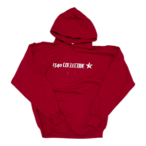 1340 RED STAR LOGO - HOODIE (black friday 2022)